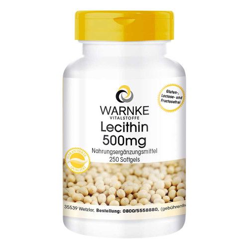LECITHIN 500 mg Kapseln