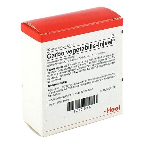 CARBO VEGETABILIS INJEEL Ampullen