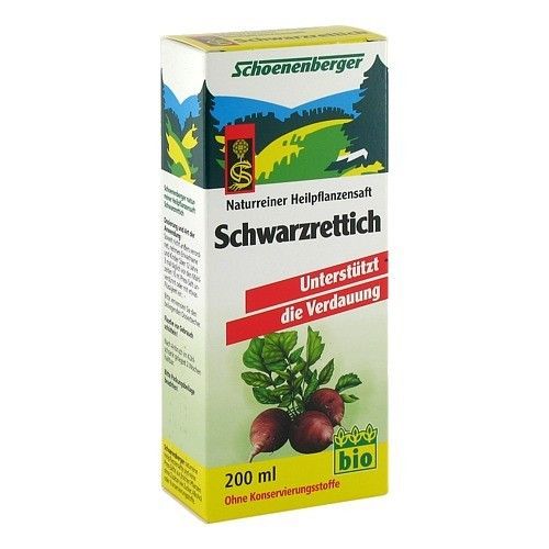 SCHWARZRETTICH Schoenenberger Heilpflanzensäfte