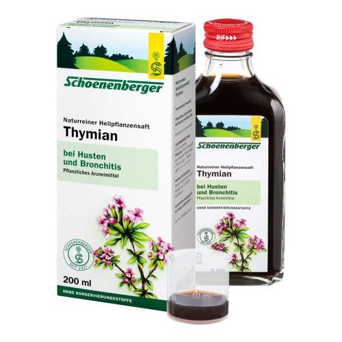 Thymian Saft Schoenenberger HPS