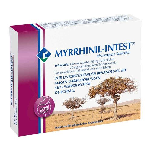 MYRRHINIL INTEST überzogene Tabletten