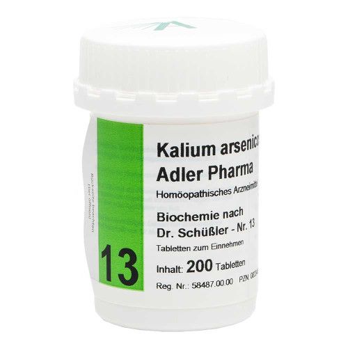 BIOCHEMIE Adler 13 Kalium arsenicosum D 12 Tabl.