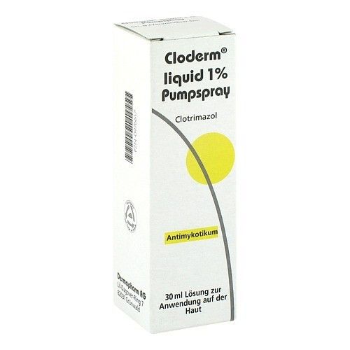 CLODERM Liquid 1% Pumpspray