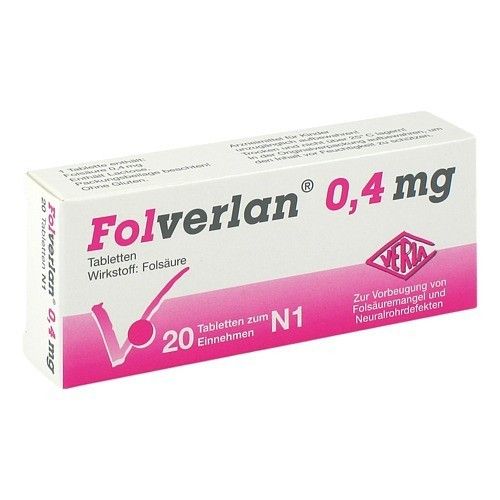 FOLVERLAN 0,4 mg Tabletten