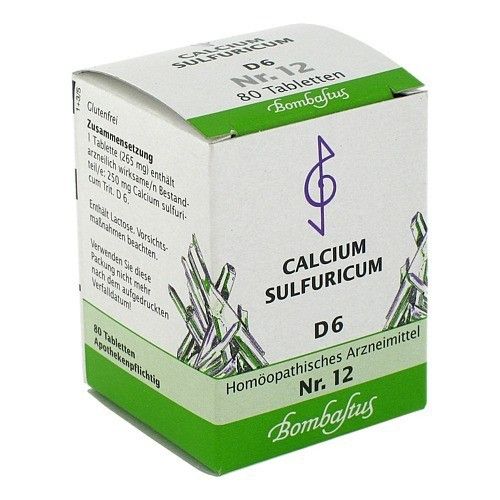 BIOCHEMIE 12 Calcium sulfuricum D 6 Tabletten