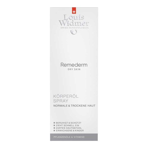 WIDMER Remederm Körperöl Spray leicht parfüm.