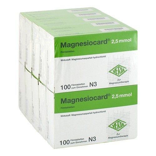 MAGNESIOCARD 2,5 mmol Filmtabletten