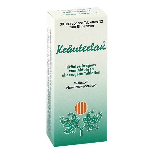 KRÄUTERLAX Dr.Henk 15 mg Kräuterdrag.z.Abführen