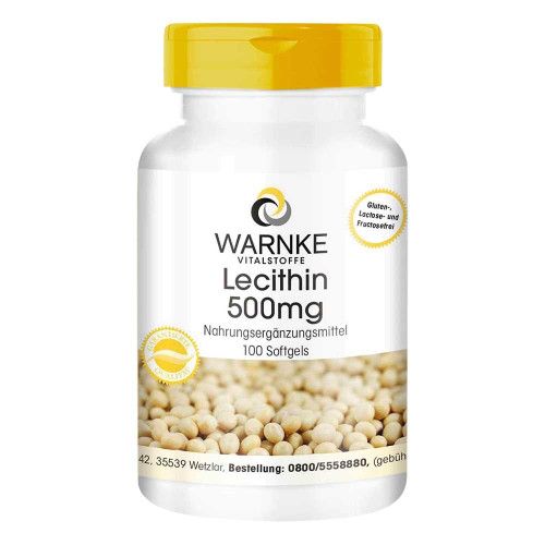 LECITHIN 500 mg Kapseln