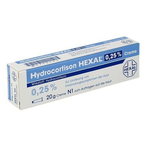 HYDROCORTISON HEXAL 0,25% Creme