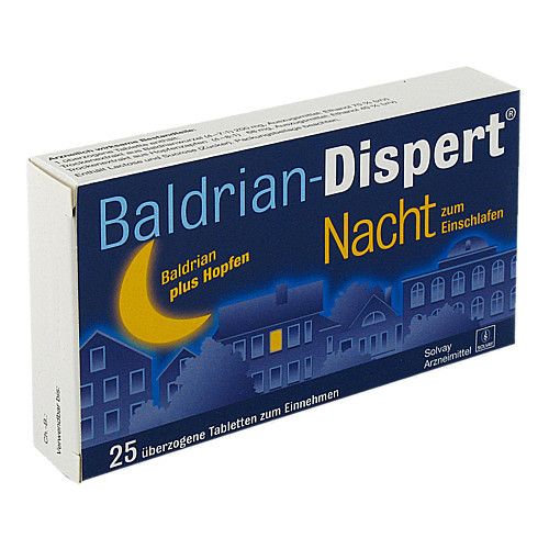 BALDRIAN DISPERT Nacht zum Einschlafen üb.Tabl.