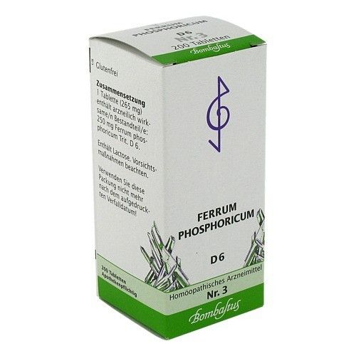 BIOCHEMIE 3 Ferrum phosphoricum D 6 Tabletten