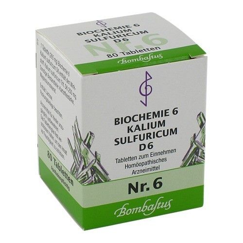 BIOCHEMIE 6 Kalium sulfuricum D 6 Tabletten