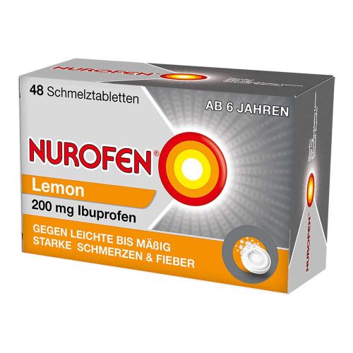 NUROFEN 200 mg Schmelztabletten Lemon