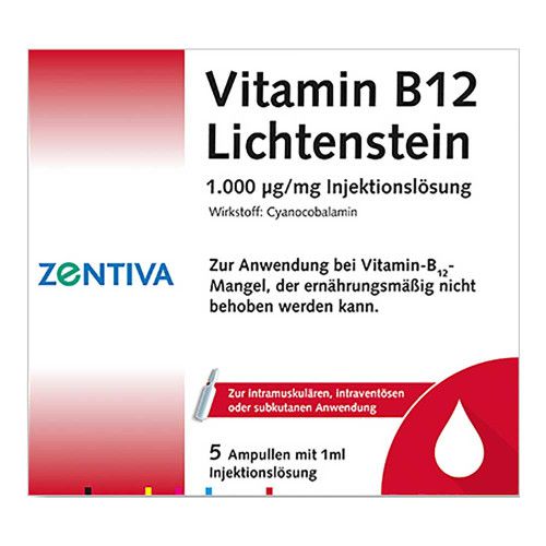 VITAMIN B12 1.000 μg Lichtenstein Ampullen