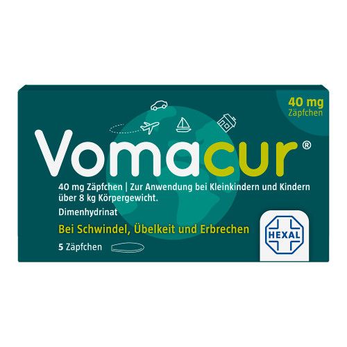 VOMACUR 40 Suppositorien