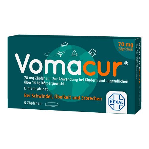 VOMACUR 70 Suppositorien