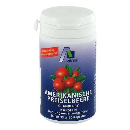 PREISELBEERE amerikanisch 400 mg Kapseln