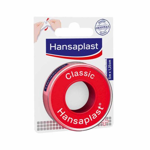 HANSAPLAST Fixierpfl.Classic 1,25 cmx5 m