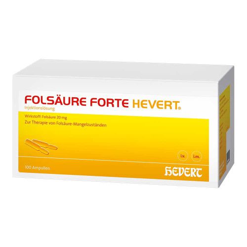 FOLSÄURE HEVERT forte Ampullen