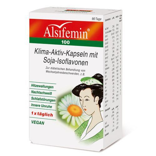 ALSIFEMIN 100 Klima-Aktiv m.Soja 1x1 Kapseln