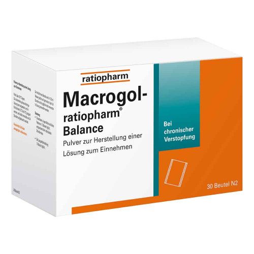 MACROGOL-ratiopharm Balance Plv.z.H.e.L.z.Einn.