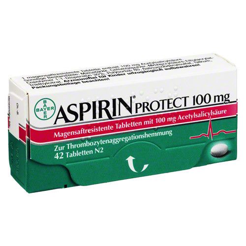 ASPIRIN Protect 100 mg magensaftres.Tabletten