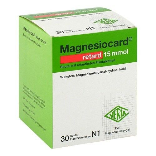 MAGNESIOCARD retard 15 mmol Beutel m.ret.Filmtabl.