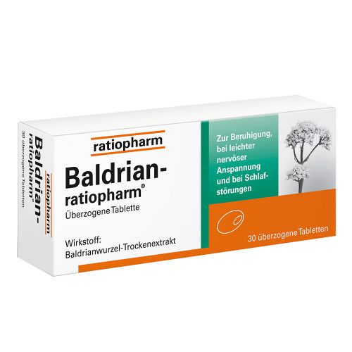 BALDRIAN ratiopharm überzogene Tabletten