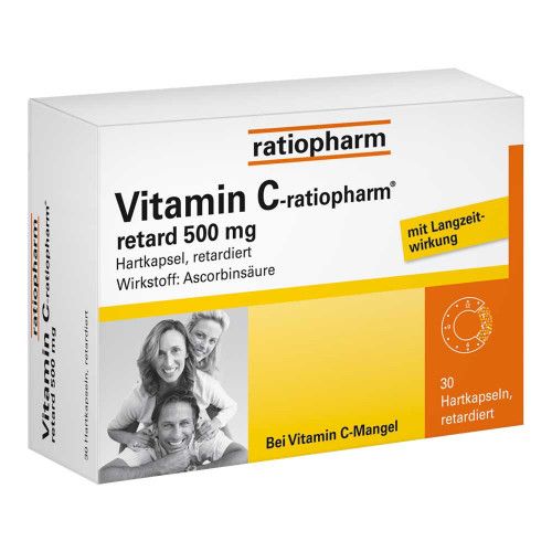 VITAMIN C-RATIOPHARM retard 500 mg Kapseln