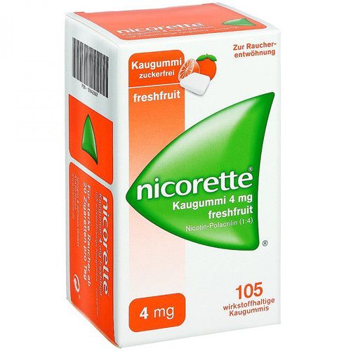 NICORETTE Kaugummi 4 mg freshfruit