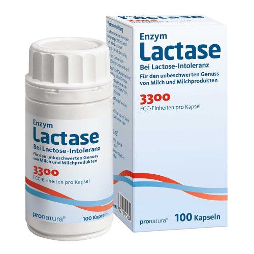 LACTASE 3.300 FCC 200 mg Kapseln