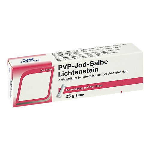 PVP JOD Salbe Lichtenstein