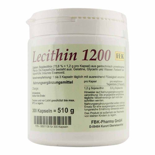 LECITHIN 1200 Kapseln