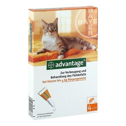 ADVANTAGE 40 Lösung f.Katzen bis 4 kg