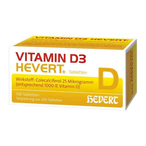 VITAMIN D3 HEVERT Tabletten