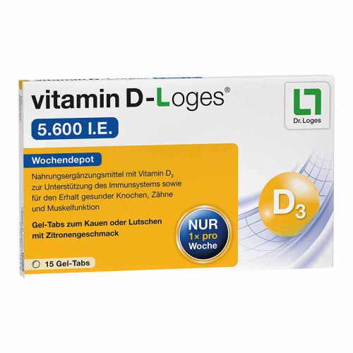 VITAMIN D-LOGES 5.600 I.E. Wochendepot Kautabl.