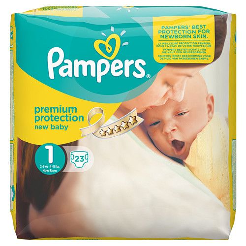PAMPERS New Baby Gr.1 Newborn 2-5kg Tragepack