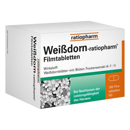 WEISSDORN-RATIOPHARM Filmtabletten