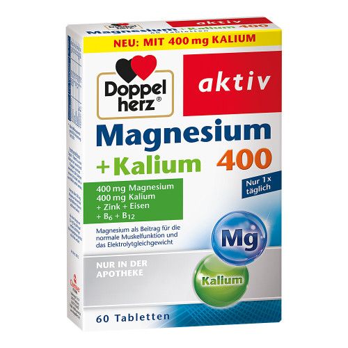 DOPPELHERZ Magnesium+Kalium Tabletten