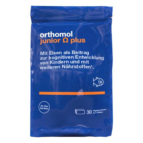 ORTHOMOL Junior Omega plus Kaudragees