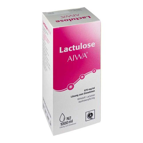 LACTULOSE AIWA 670 mg/ml Lösung zum Einnehmen