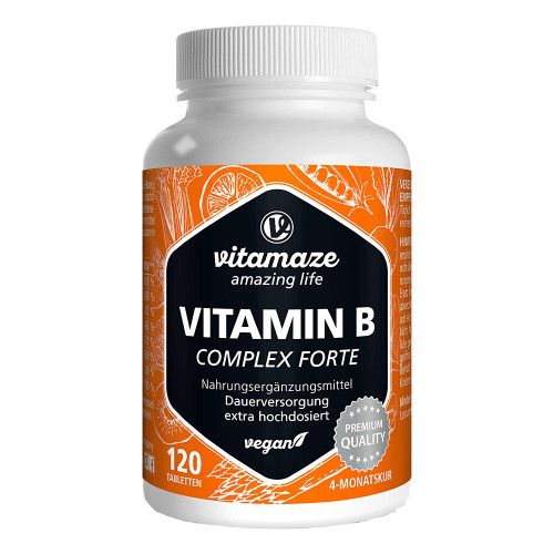 VITAMIN B COMPLEX extra hochdosiert vegan Tabl.