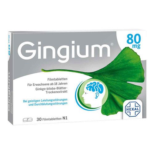 GINGIUM 80 mg Filmtabletten