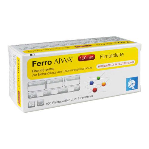 FERRO AIWA 100 mg Filmtabletten