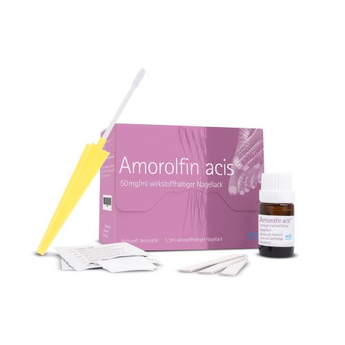 Amorolfin acis® 50 mg/ml wirkstoffhaltiger Nagellack