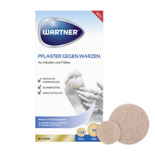 WARTNER Pflaster gegen Warzen