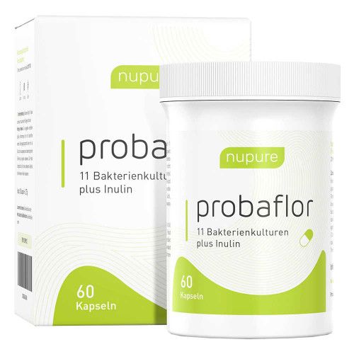 NUPURE probaflor Probiotika magensaftresistente Kapseln