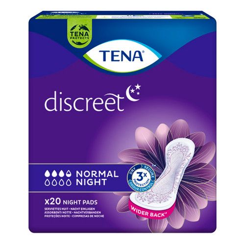 TENA DISCREET Inkontinenz Einlagen normal night