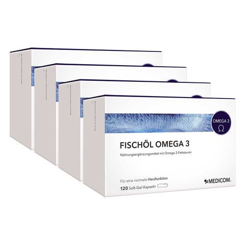 FISCHÖL OMEGA 3 Weichkapseln